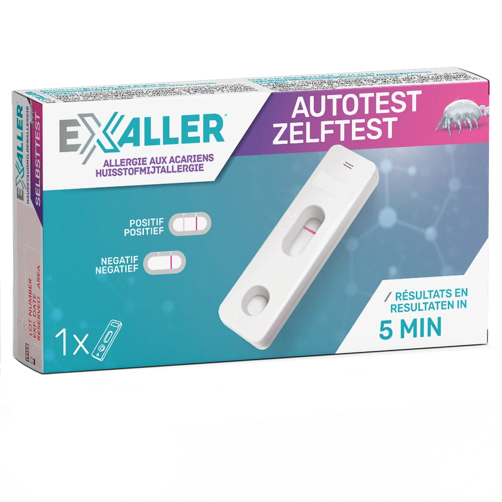 Autotest d'allergie aux acariens ExAller®